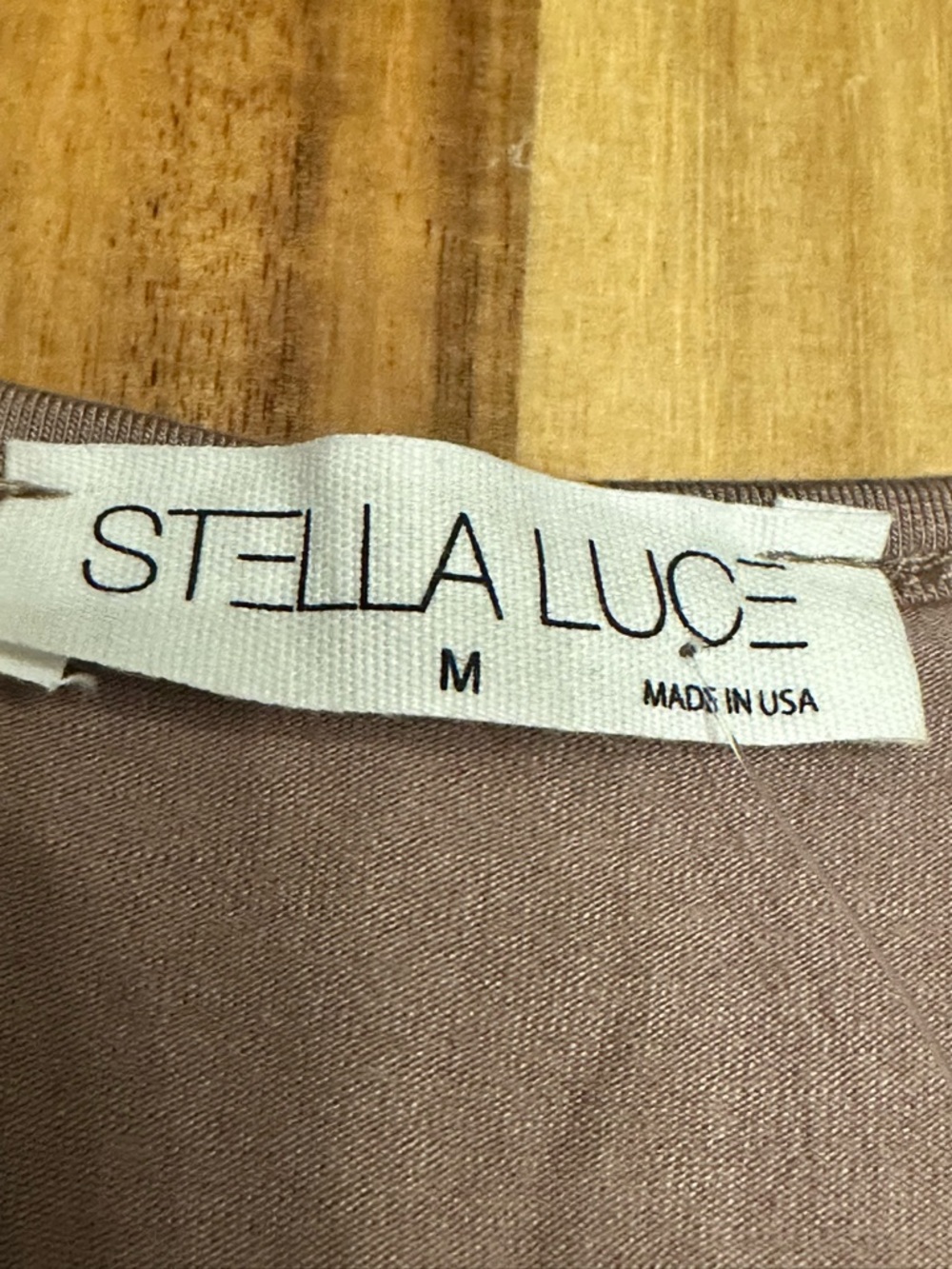 NEW Stella Luce Sleeveless Twist-Detail Tank Dress in Dusty Mauve size M - Picture 10 of 11